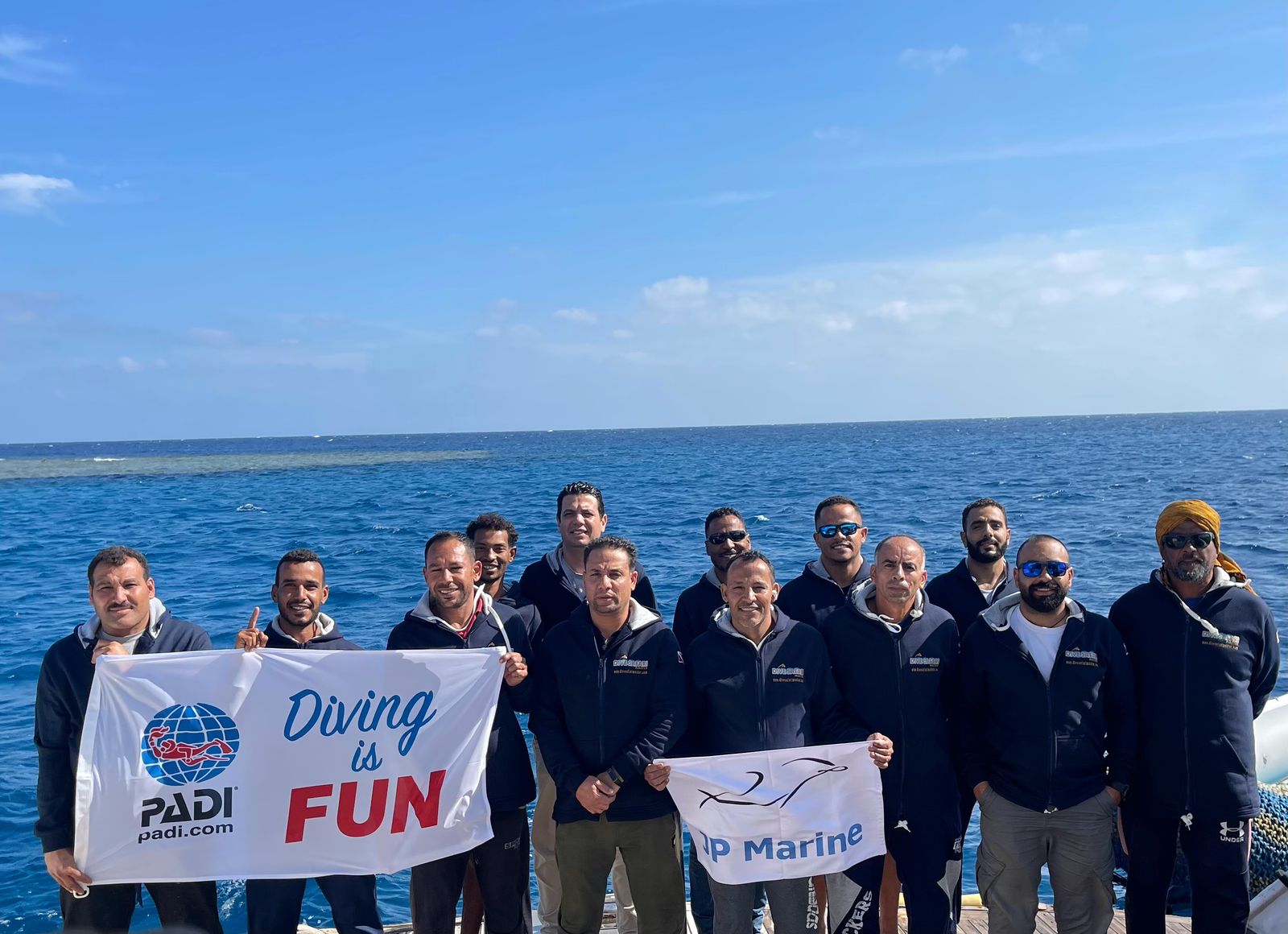 DiveSafariMaster crew Red Sea liveaboard team