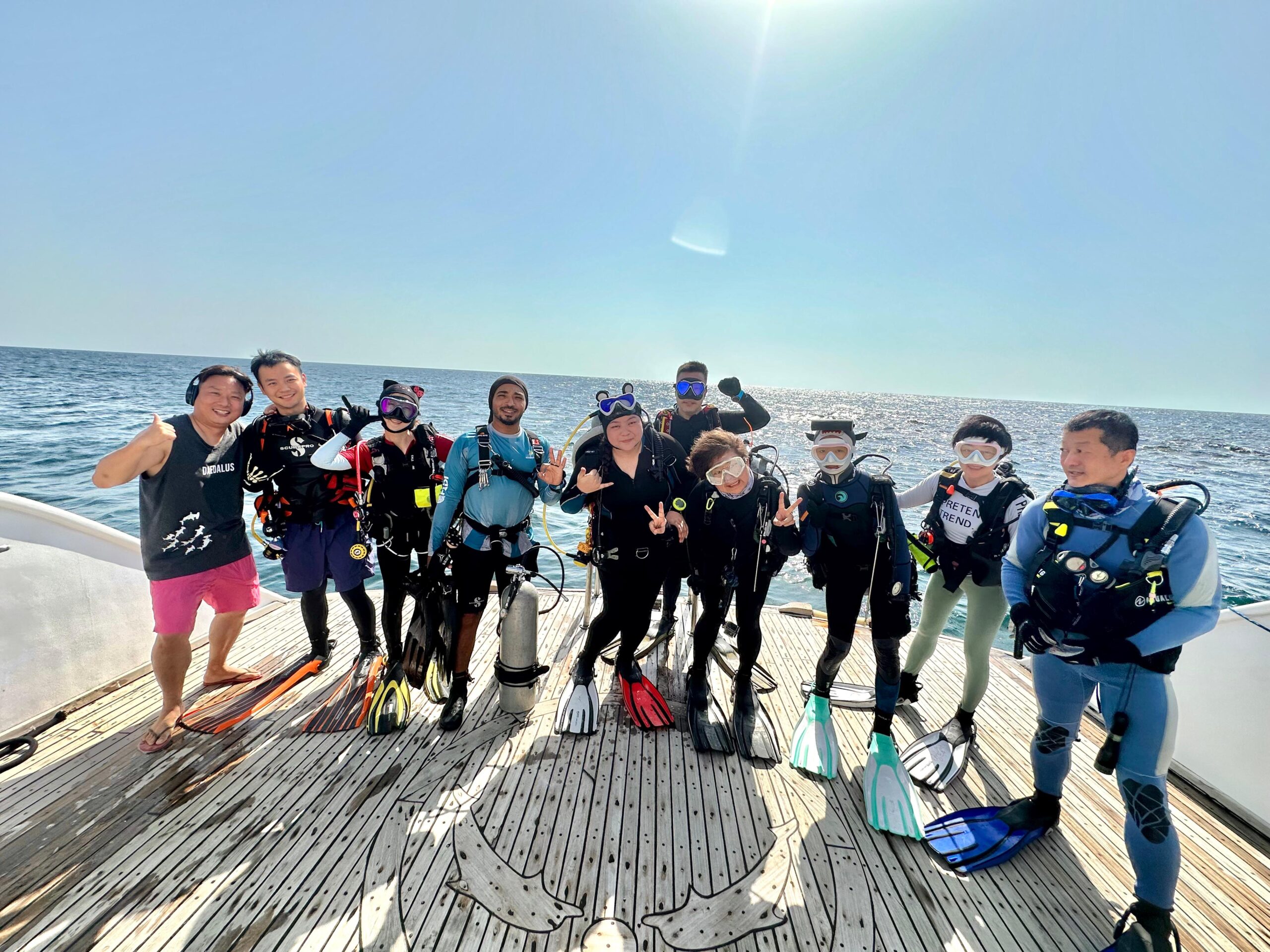 DiveSafariMaster guests Red Sea liveaboard April 2026