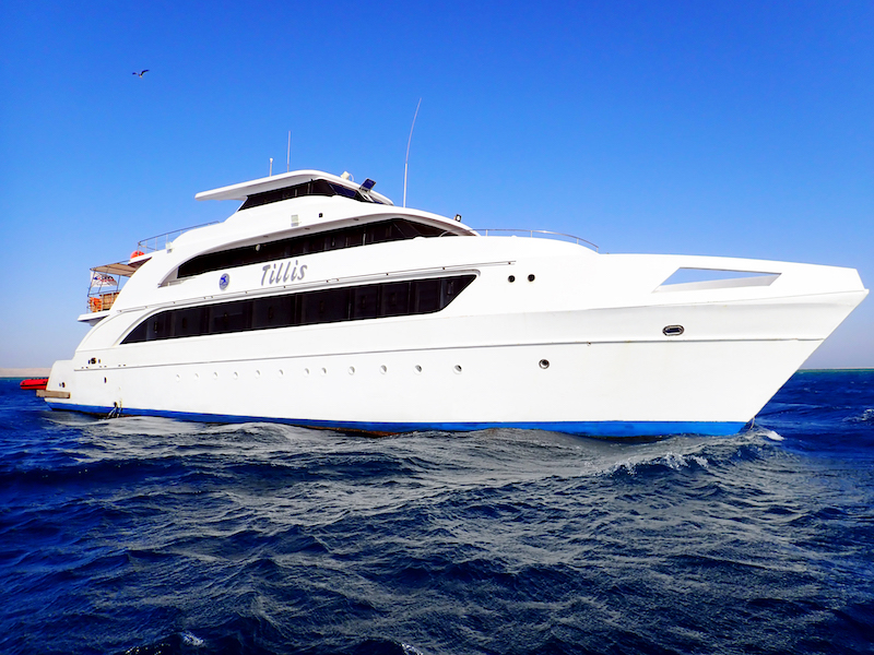 MY JP Marine liveaboard deck — Red Sea departure day